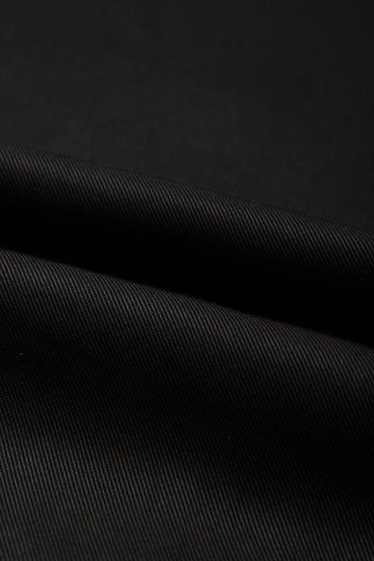 ハイウエストサーキュラースカート-Black