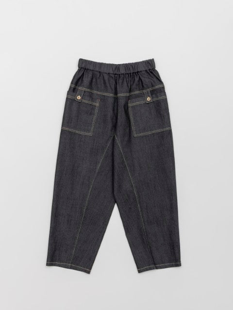 3255005F DENIM COCOON デザインパンツ