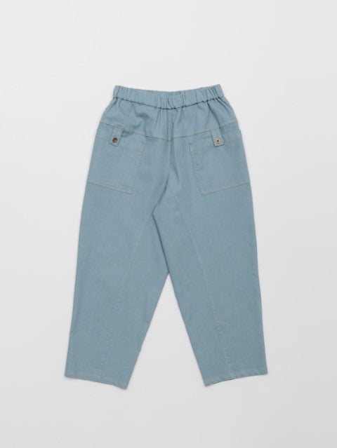 3255005F DENIM COCOON デザインパンツ