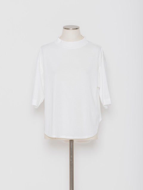 3255202A ガーゼフライス ゆったりコットンTシャツ