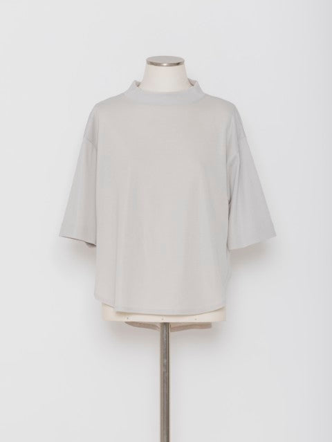 3255202A ガーゼフライス ゆったりコットンTシャツ