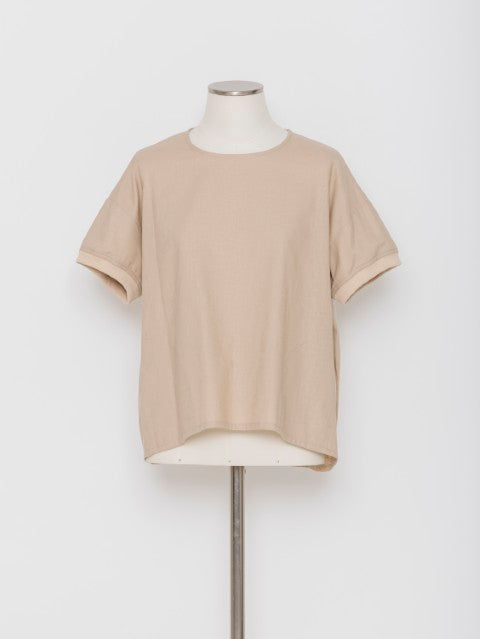 3255221A リブ使い ベーシックTシャツ