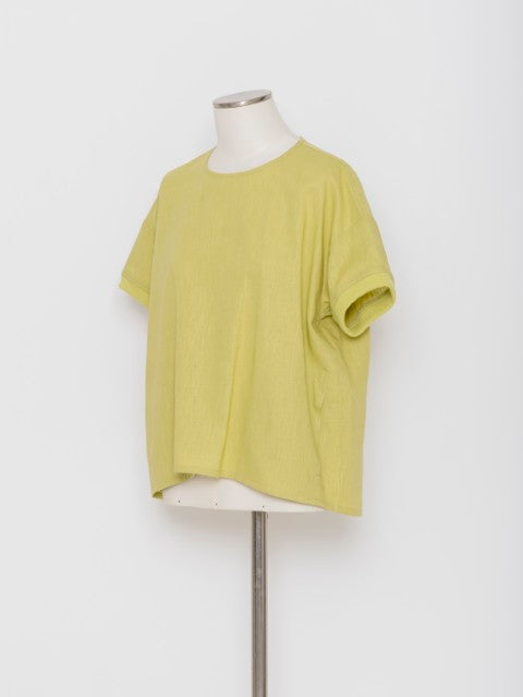 3255221A リブ使い ベーシックTシャツ