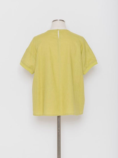 3255221A リブ使い ベーシックTシャツ