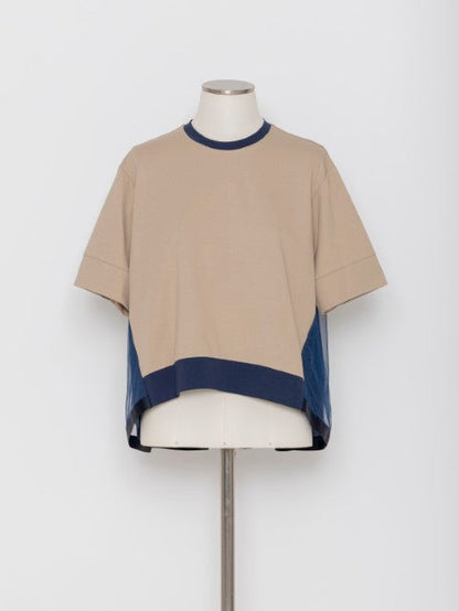 3255222A バックチュール レイヤードTシャツ