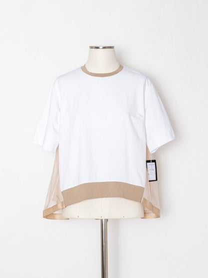 3255222A バックチュール レイヤードTシャツ