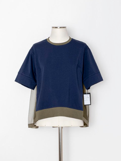 3255222A バックチュール レイヤードTシャツ