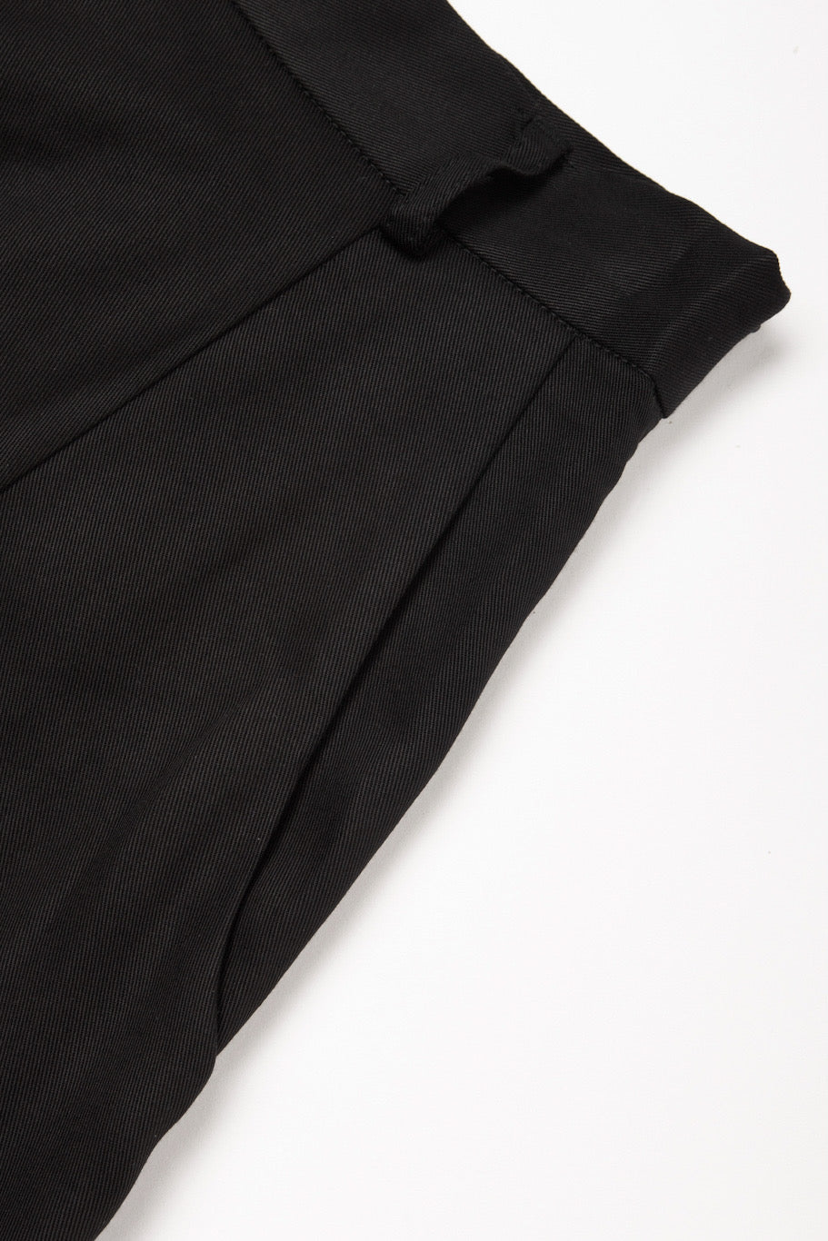 ハイウエストサーキュラースカート-Black