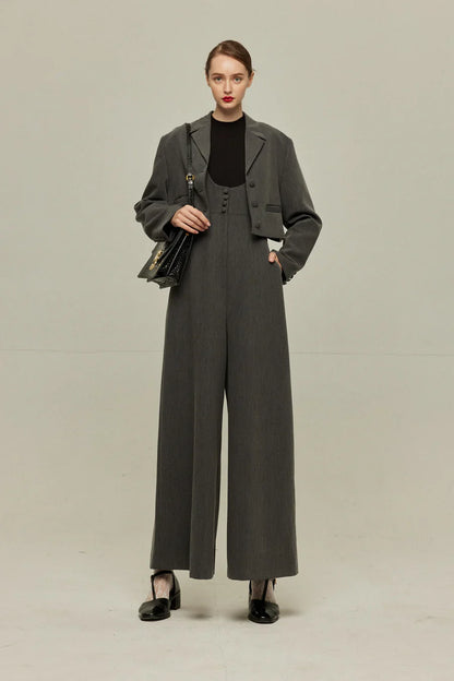 シースルースリーブニットトップ-Black