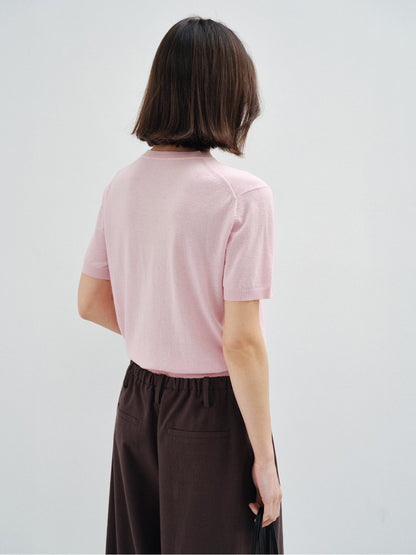 シアー半袖Tシャツ