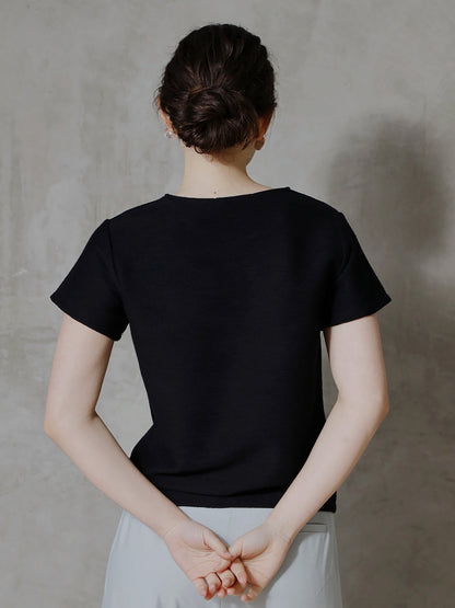 リブTシャツ