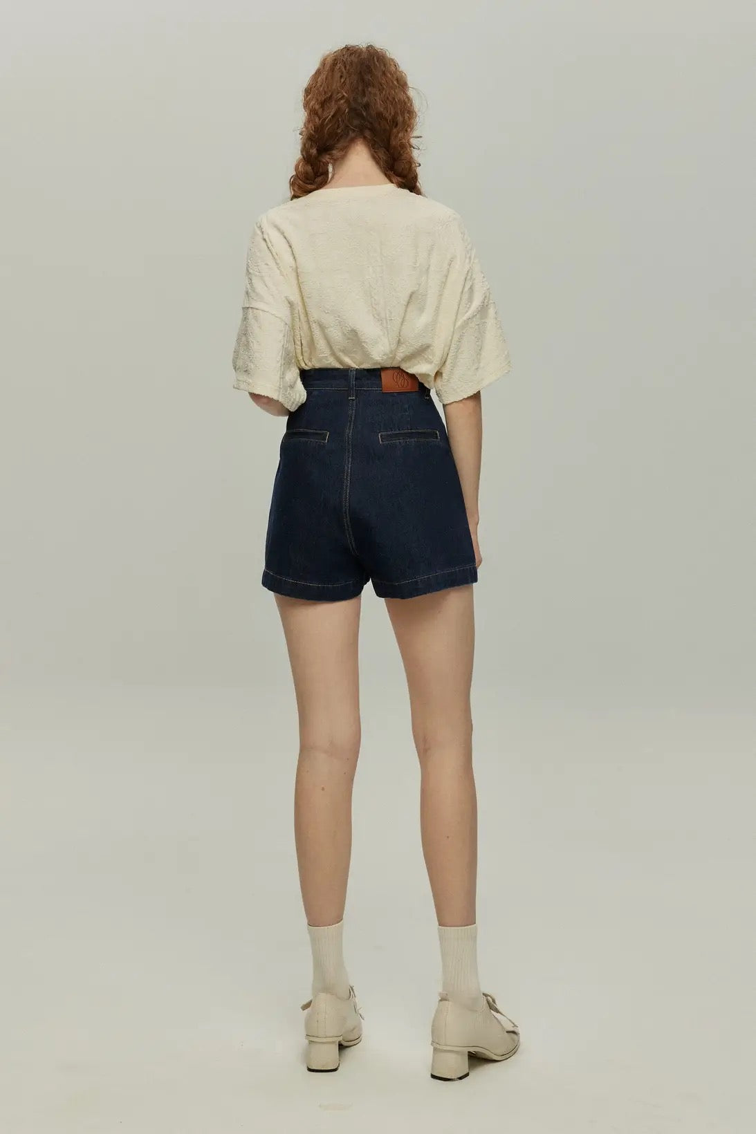 シノワズリデザインSoka Stroeロゴトップス-Ivory